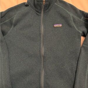 Patagonia Dark Green Fleece Better Sweater Jacket